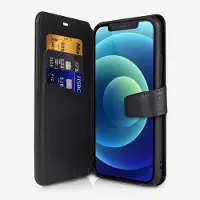 Itskins AP2G-BOOKC-BLCK, Tegnebogsetui, Apple, iPhone 12 mini, 13,8 cm (5.42), Sort