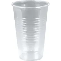 Øvrige Vrige Plastikglas blød 50cl PP (øl) 50stk/ps (målestreg 0,5) Transparent 1x1x1mm (50EA)