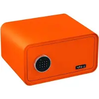 Basi mySafe 430, Fritstående pengeskab, Orange, Kode, Elektronisk, Væg, Batteri, AA