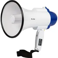 BLOW MP-516 bærbar megafon af horntypen med sirenefunktion