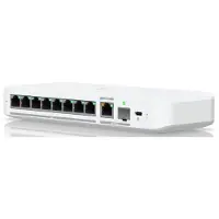 Ubiquiti UniFi Flex 2.5G - Switch - Administreret - 8 x 2.5GBase-T + 1 x 10Gb Ethernet + 1 x 10Gb Ethernet SFP+ - desktop, væg-monterbar, DIN monterbar på skinne - PoE+