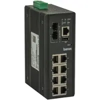 Barox LT-L802GBTME, Administreret, L3, Gigabit Ethernet (10/100/1000), Fuld duplex