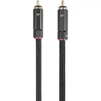 Monoprice 21679, RCA, Hanstik, RCA, Hanstik, 1,82 m, Sort