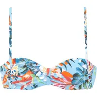 Venice beach Bikinioverdel blå / lyseblå / mørkegrøn / orange