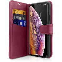 Itskins BOOK cover til iPhone XS / X. Rød