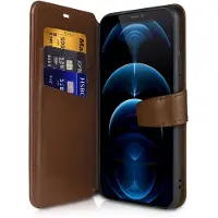 Itskins BOOK cover til iPhone 12 Pro Max. Brun