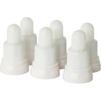 Duni Ekstra LED lys, , 7cm, Ø4cm, multifarve & varm hvid, sæt á 6 stk., genopladelige