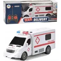 Ciuciubabka Ambulance R/C batterioplader lys lyd 300245