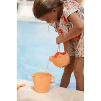 Scrunch Spand - Silikone - 13 cm - Coral - - OneSize - Spand