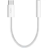 Puro PUAUSBCAUXWHI, 3.5mm, Hunstik, USB Type-C, Hanstik, 0,15 m, Hvid