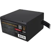 Gembird CCC-PSUBRONZE-650W - Strømforsyning (intern) - ATX - 80 PLUS Bronze - AC 100-240 V - 650 Watt - aktiv PFC - sort pulverlakeret