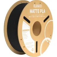 Elegoo Filament PLA Matte (sort)