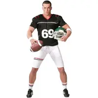 Guirca Quarterback Kostume Til Mænd