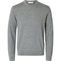 Selected Pullover 'SLHTray' grå-meleret