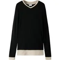 Name it Bluser & t-shirts 'NKFNora' lysebeige / sort