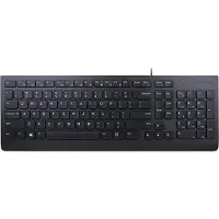 Lenovo Essential - Tastatur - USB - QWERTY - norsk - sort - brun kasse