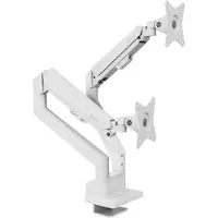 AROZZI Alzare Neo Duo - Gas Spring Monitor Arm - White