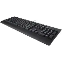 Lenovo Preferred Pro II - Tastatur - full size - USB - QWERTY - dansk - sort - brun kasse