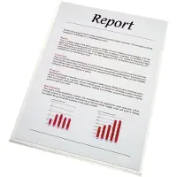 Esselte - L-formet mappe - for A4 (210 x 297 mm) - gennemsigtig