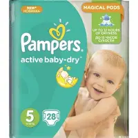 Pampers Active Baby 5 bleer, 11-18 kg, 28 stk.