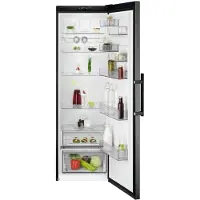 AEG 7000 RKE638E6MB - Køleskab - bredde: 59.5 cm - dybde: 65 cm - højde: 186 cm - 389.5 liter - Klasse E - matsort