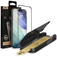 ESR iPhone 17/16 Pro UltraFit Armorite Pro Skærmbeskyttelse Hærdet Glas - 9H, 0.3mm - sort kant