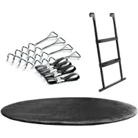 NSH Nordic Overtræk, stige og forankring t/Ø396 cm trampolin (807-533)