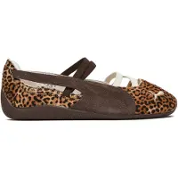 Puma Ballerinasko med rem 'Speedcat Wild' choko / lysebrun