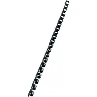 GBC ComBind ryg 10 mm A4 med 21-ringe sort - (100 stk.)