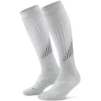 Cep Ski Touring Merino Socks Tall 3.0, skistrømper, dame, lysegrå