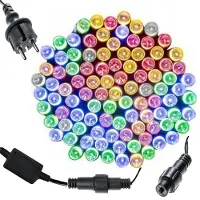Springos Julelys 500 LED multicolor 30 m udendørs/indendørs IP44