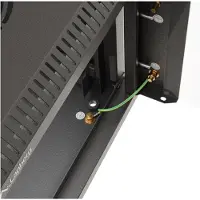 Lanberg - Rack kabinet - vægmonterbar - sort, RAL 9004 - 4U - 10