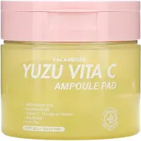 LALARECIPE , Yuzu Vita C Ampoule Pad, Illuminating, 80 Pads, 5,07 fl oz (150 ml)