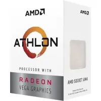 AMD Athlon 200GE - 3.2 GHz - 2 cores - 4 tråde - 4 MB cache - Socket AM4