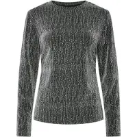 Pieces Shirts 'PCMAEVE' antracit / sølv