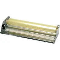 Abena Dispenser, Cater-Line, 45x18x9 cm, sølv, rustfrit stål, med rulleskær, til film