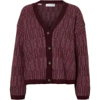 Selected Cardigan purpur