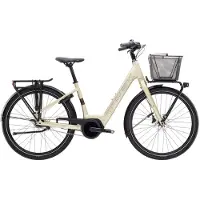 Trek District+ 1 Coaster Lowstep - Buff Beige / Era White Splatter - L - Cykel