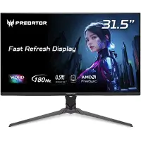 Acer Predator XB323QU Pbmiiprx - XB3 Series - LCD-skærm - gaming - 32 (31.5 til at se) - 1920 x 1080 Full HD (1080p) - 250 cd/m² - HDR10 - 0.5 ms - 2xHDMI, DisplayPort - højtalere - sort
