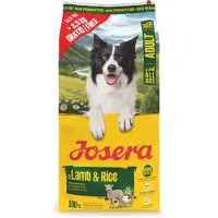Josera Adult Lam & Ris - 12,5 + 2,5 kg