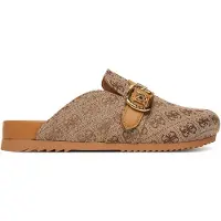 GUESS Pantoletter 'Galavanta' beige / brun