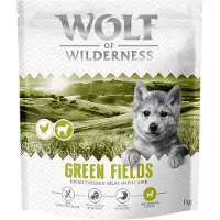 Wolf of Wilderness Junior "Green Fields" Lam - kornfri - 12 kg: ny opskrift