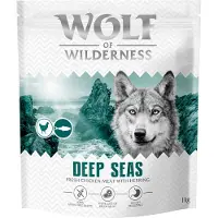 Wolf of Wilderness Adult "Deep Seas" Sild - kornfri - Økonomipakke: 4 x 1 kg ny opskrift