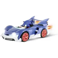 Sonic The Hedgehog Sonic Radiostyret Team Cam Scale 1:18 2.4ghz Med Trommer Og Oplader