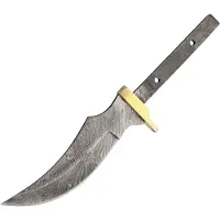 Knifemaking Knife Blade Damascus Upswept