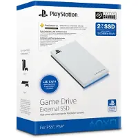 Seagate Game Drive for PlayStation STMH2000200 - SSD - 2 TB - ekstern (bærbar) - USB 3.2 - hvid
