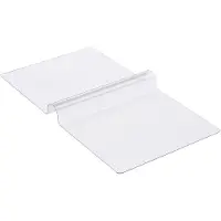 Vevor Plastikborddug, 42 x 72 tommer 2,0 mm tyk klar bordbeskytter, rektangulær PVC-skrivebordsmåtte, vandtæt og nem rengøringsvenlig skrivebordsmåtte, til kontorkommode, spisebord, natbord