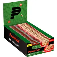Powerbar Natural Energibar Boks Jordbær Og Tranebær 40g 18 Enheder