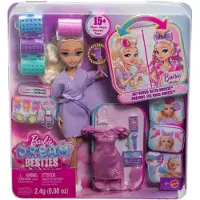 Barbie Dream Bliv klar Malibu-modedukke med stiliseret hr inklusive overraskelseshrtilbehr og 15+ udseende
