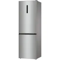 Gorenje Advanced NRK6192AXL4 - Køleskab/fryser - bund-fryser - bredde: 60 cm - dybde: 59.2 cm - højde: 185 cm - 300 liter - Klasse E - grå metallisk tekstureret